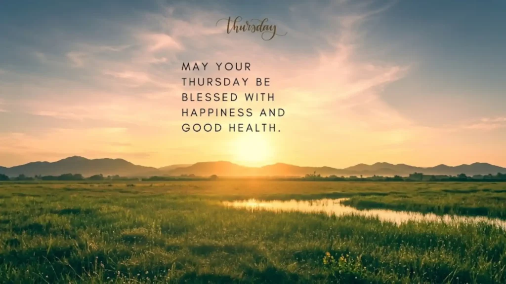 Peaceful Good Thursday Afternoon Blessings
