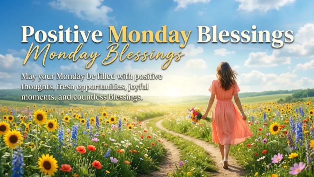 Positive Monday Blessings