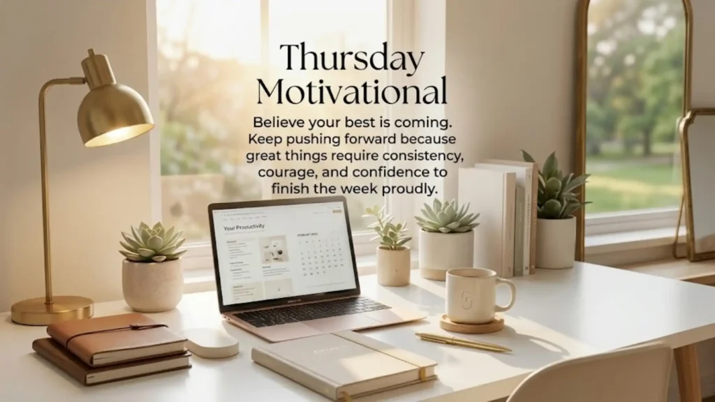 Positive Thursday Quotes For Work