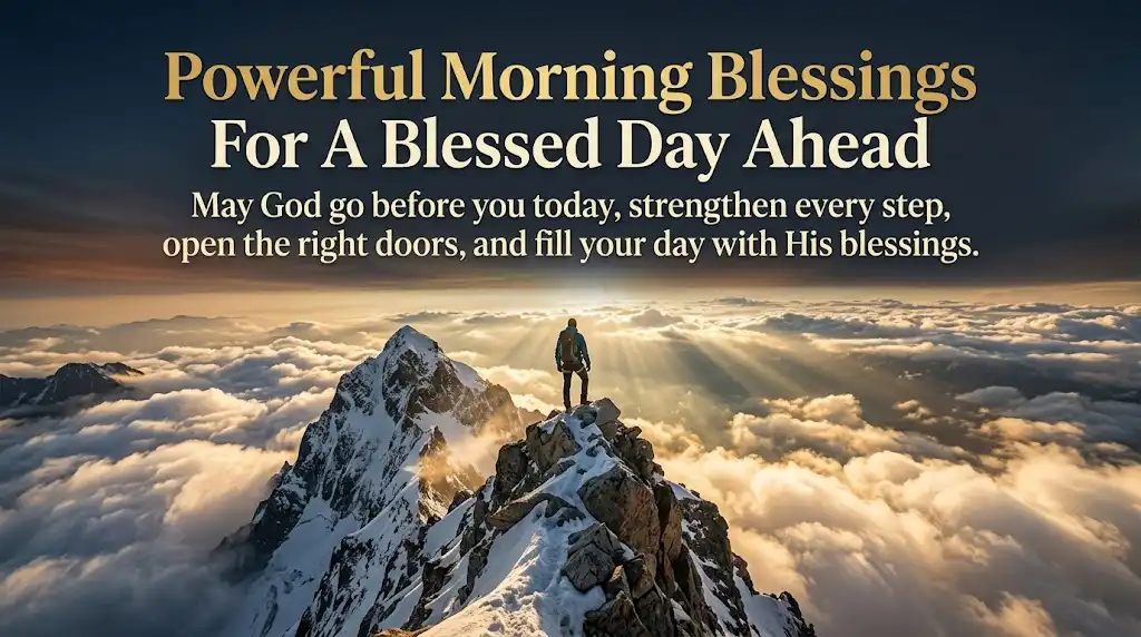 Powerful Morning Blessings For A Blessed Day Ahead