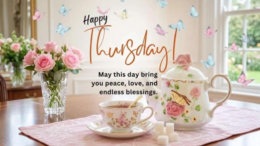 Radiant Beautiful Good Morning Thursday Blessings