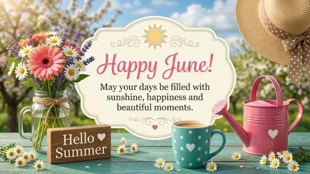 Refreshing Good Morning June Blessings  