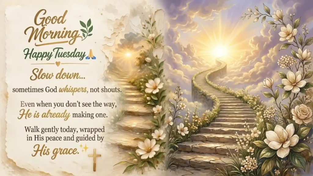 Refreshing Good Morning Tuesday Blessings