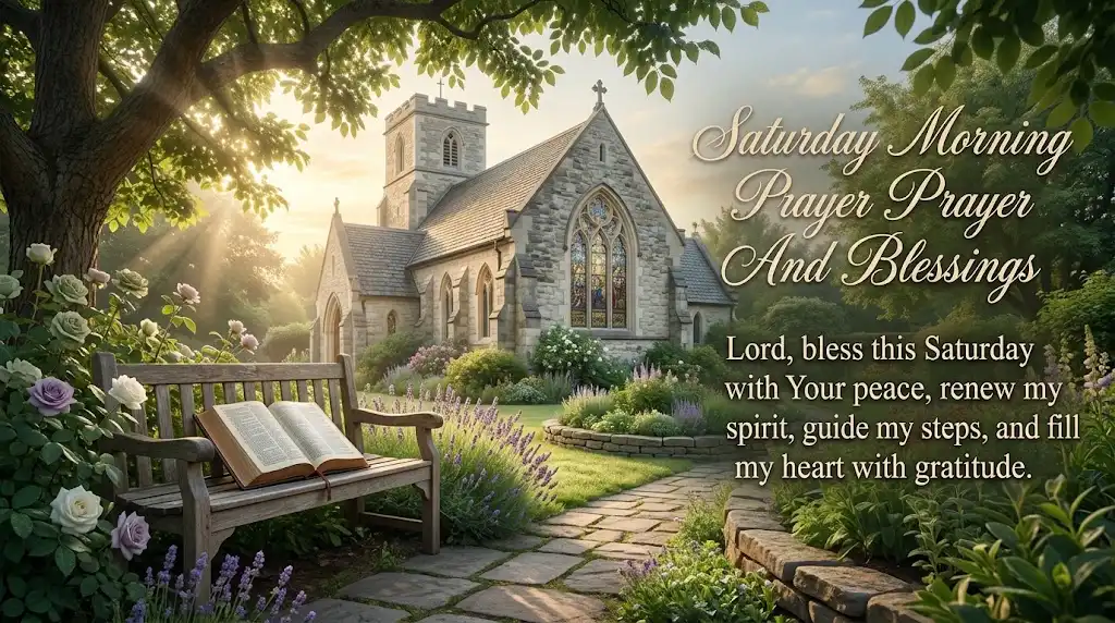 Saturday Morning Prayer And Blessings