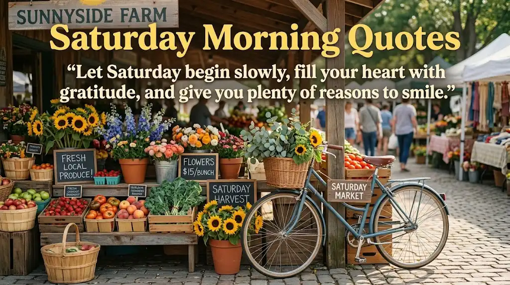 Saturday Morning Quotes