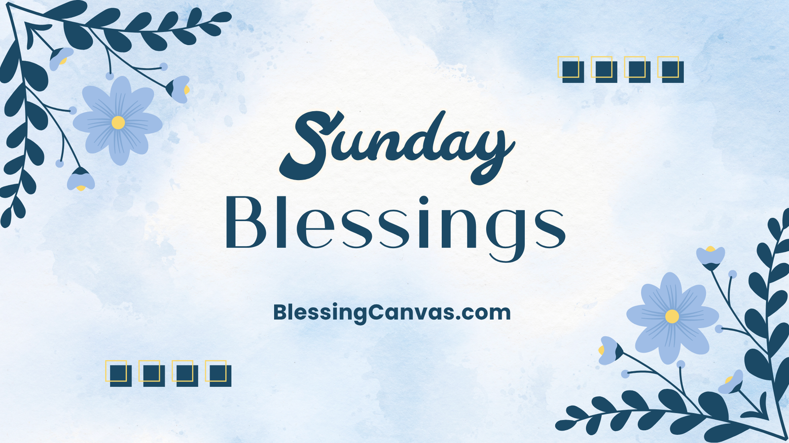 Sunday Blessings