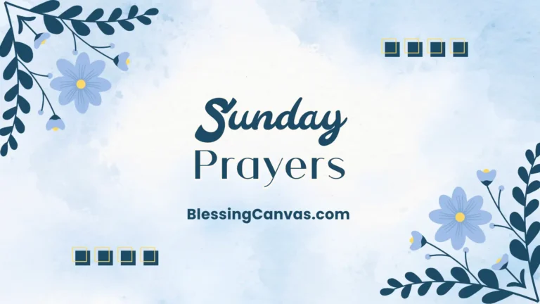 Sunday Prayers