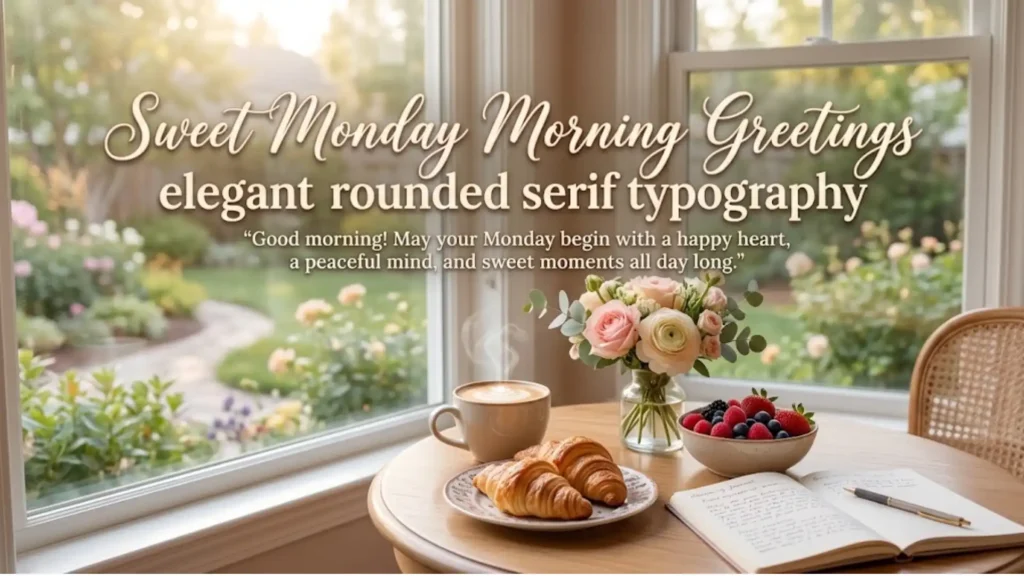 Sweet Monday Morning Greetings