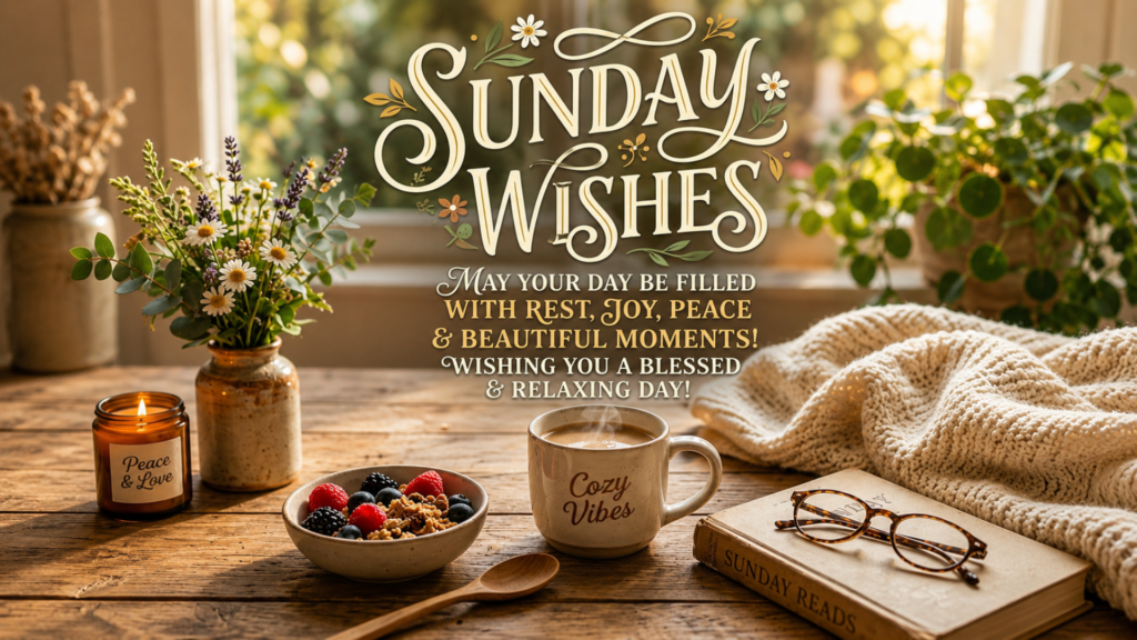 Sweet Sunday Night Blessings