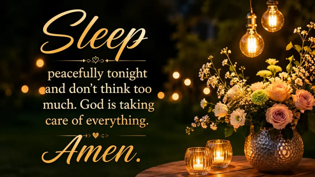 Thankful Good Night Blessings