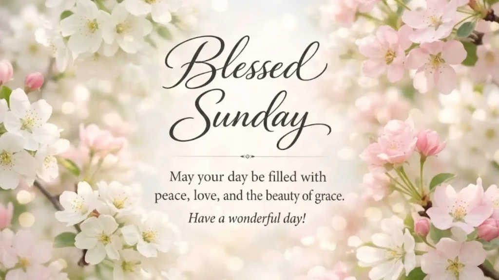 Thankful Sunday Blessings Images For WhatsApp