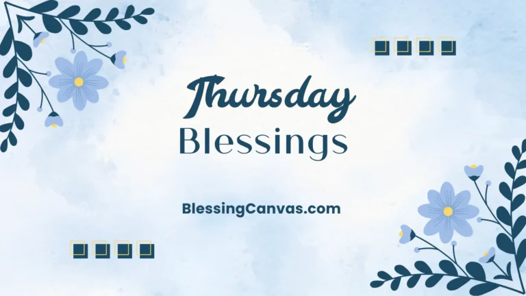 Thursday Blessings