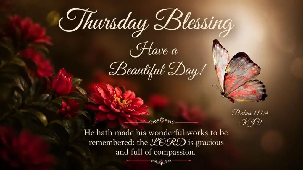 Thursday Blessings And Prayers