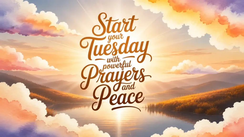 Tuesday Morning Blessings Quotes