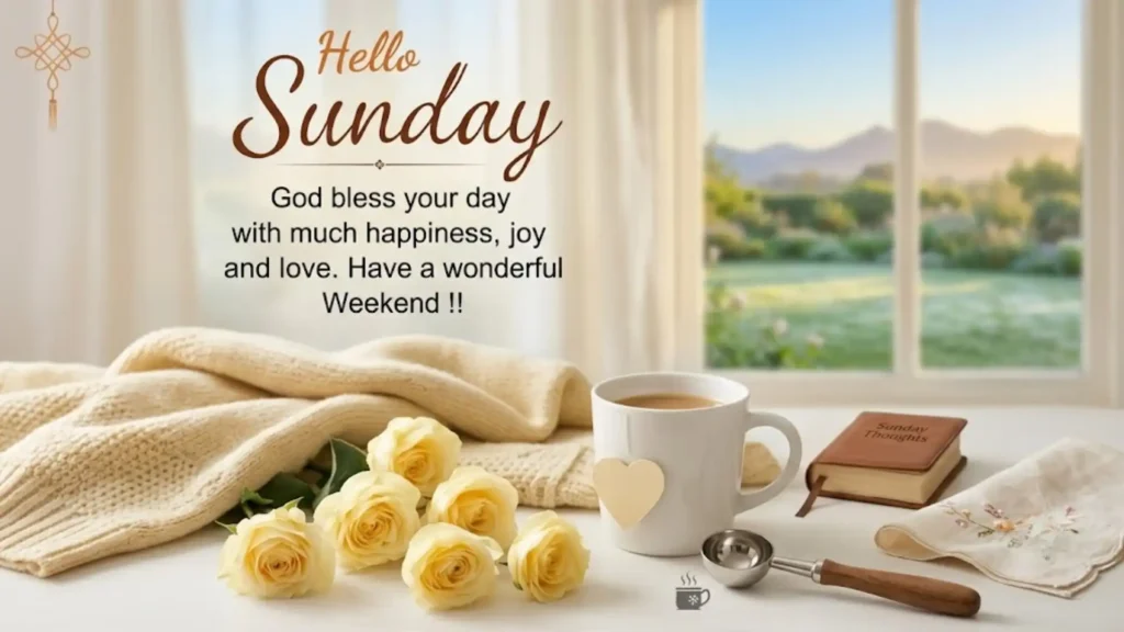Uplifting Good Morning Sunday Greetings For Family  