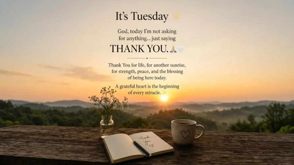 Uplifting Tuesday Thankful Blessings