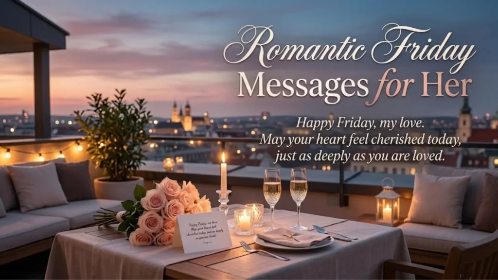 Romantic Friday Messages for Her