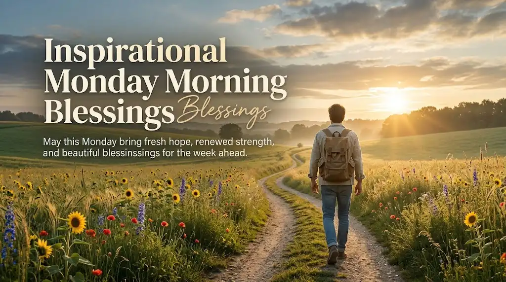 Inspirational Monday Morning Blessingspng